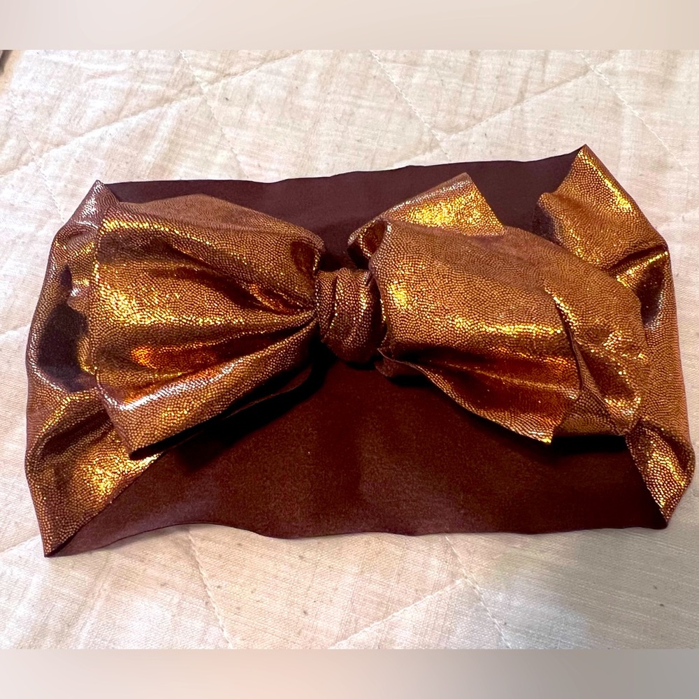 Bronze Design Toddler Sized Head Wrap
